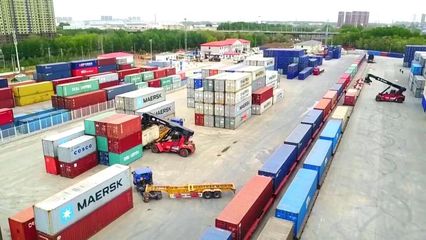 中歐班列 滿載進出口產品的神奇列車